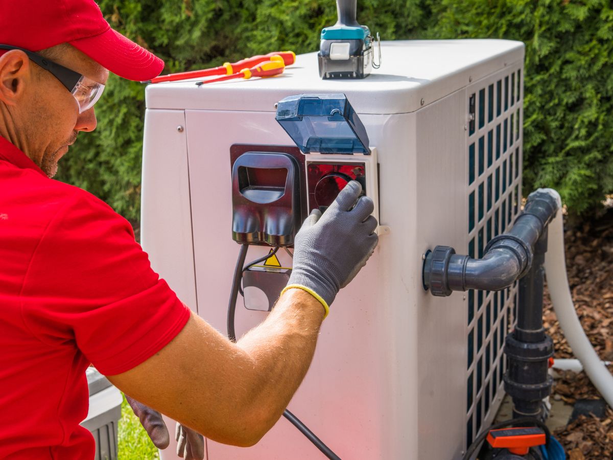 image of a Heat Pump Installation